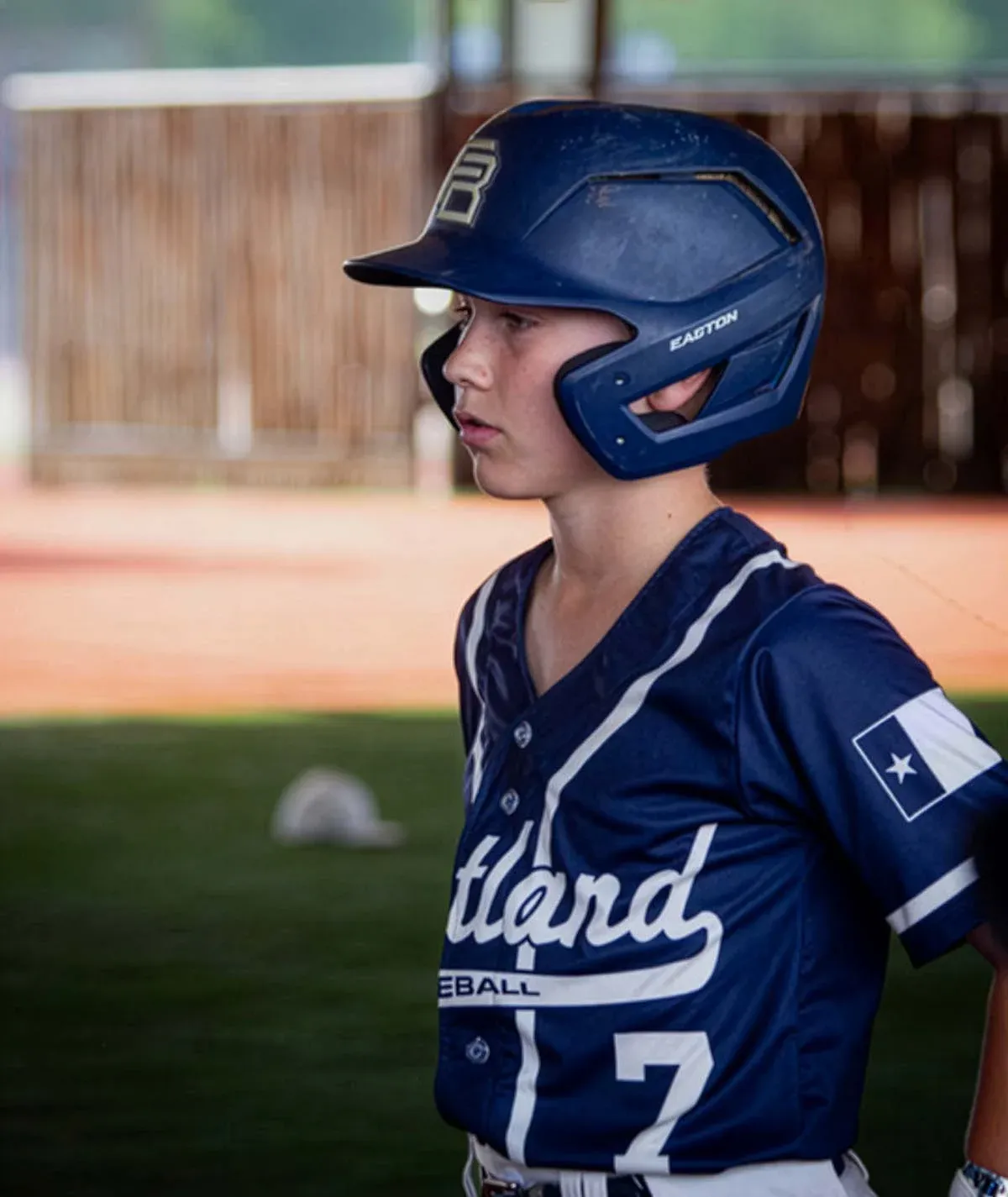 Player training in a Flatland batting cage